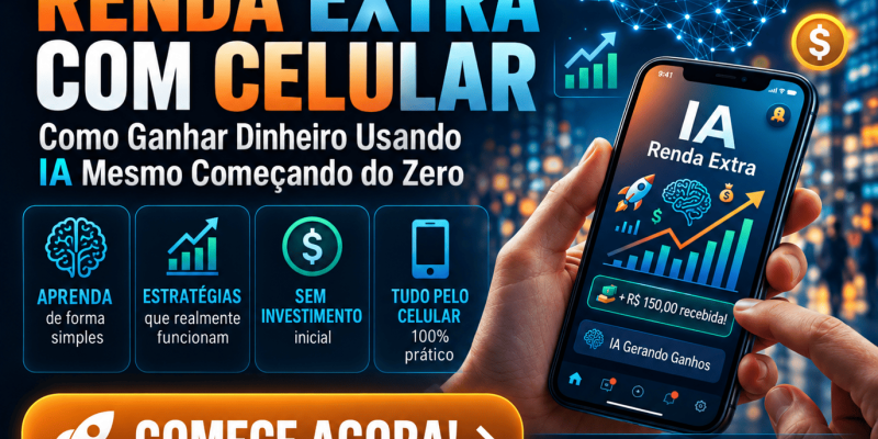 Crie uma renda com seu celular